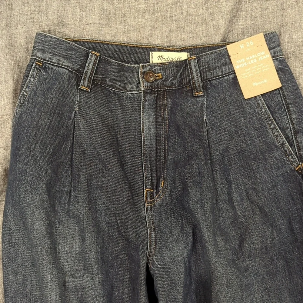 Madewell Harlow Wide-Leg Jean: Airy Denim Edition - Picture 3 of 8